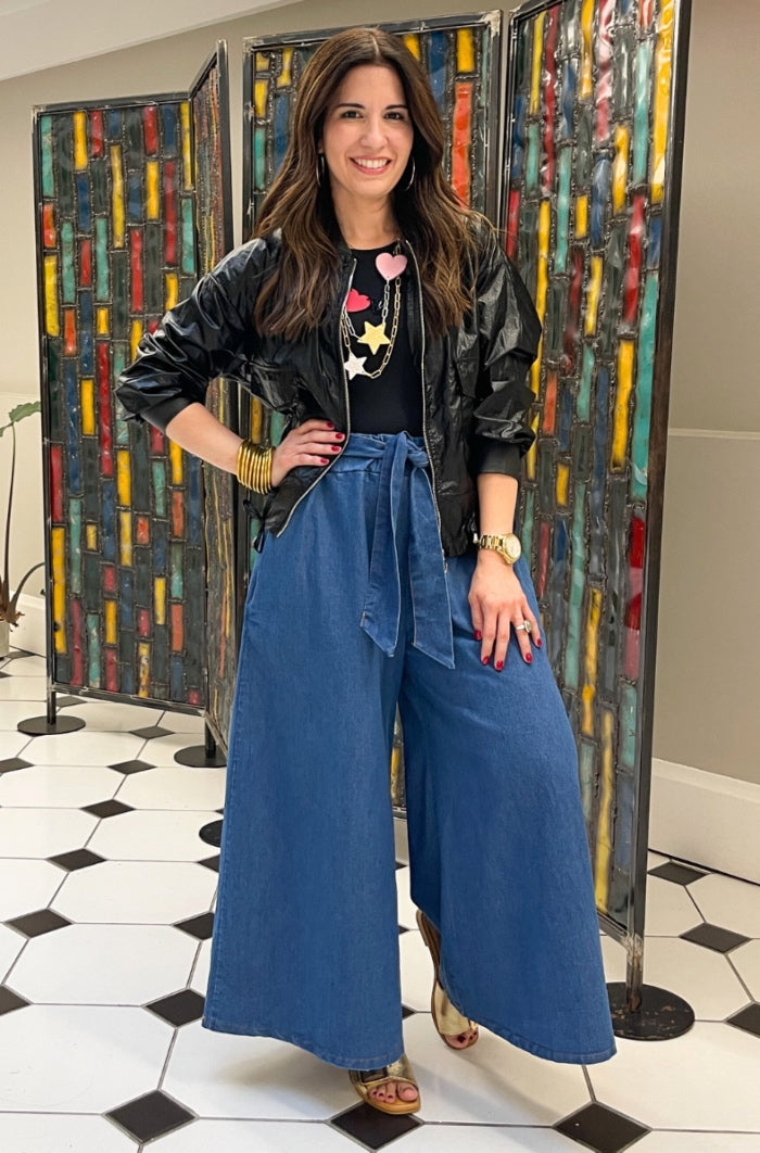イレニサ　WIDE TROUSERS　MODIFIED JEAN JACKET イレニサWIDE TROUSERSMODIFIED JEAN JACKET